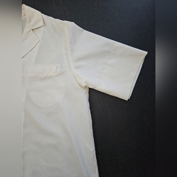 Vintage - Silk "Emily Just Emily" Off White Blouse - Size 10 - Picture 5 of 10